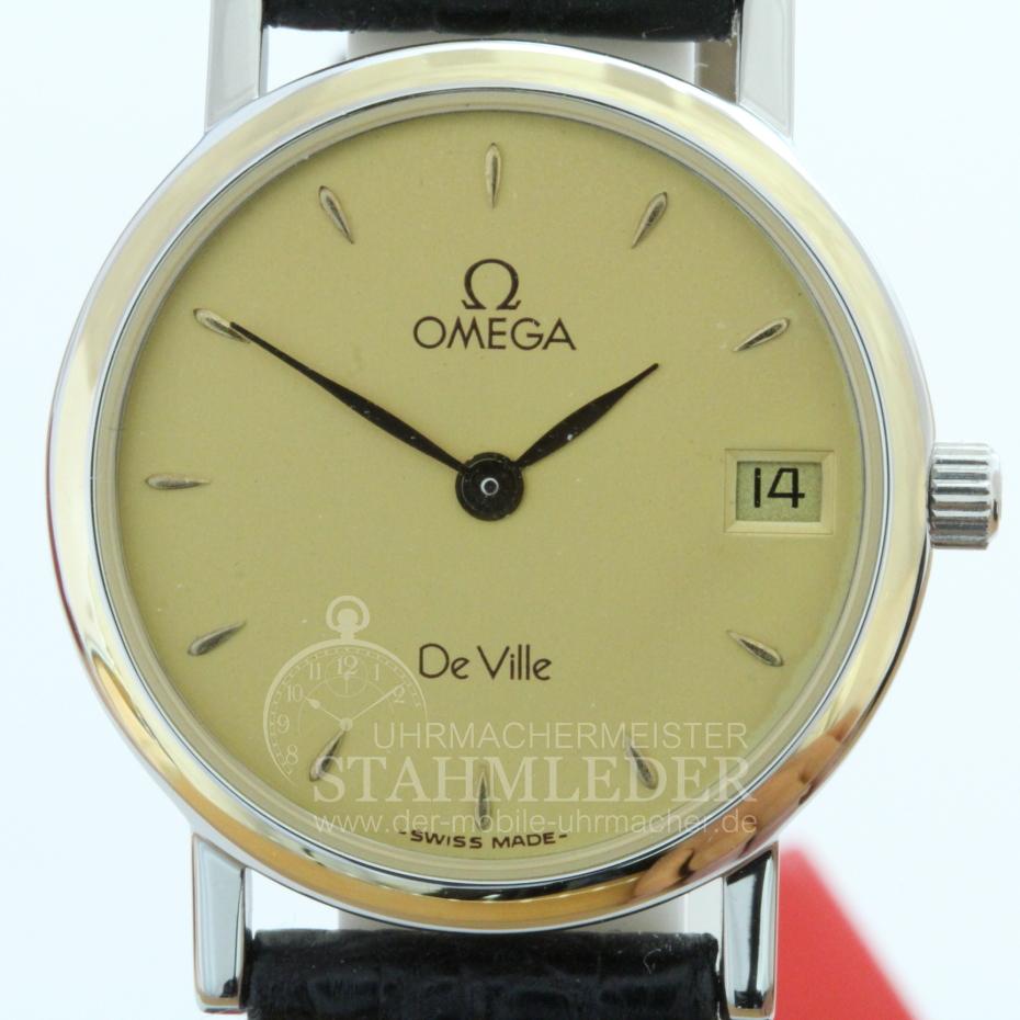 Omega Damenuhr DeVille Quarz 1991 Cal.1379 Rev.10/2016