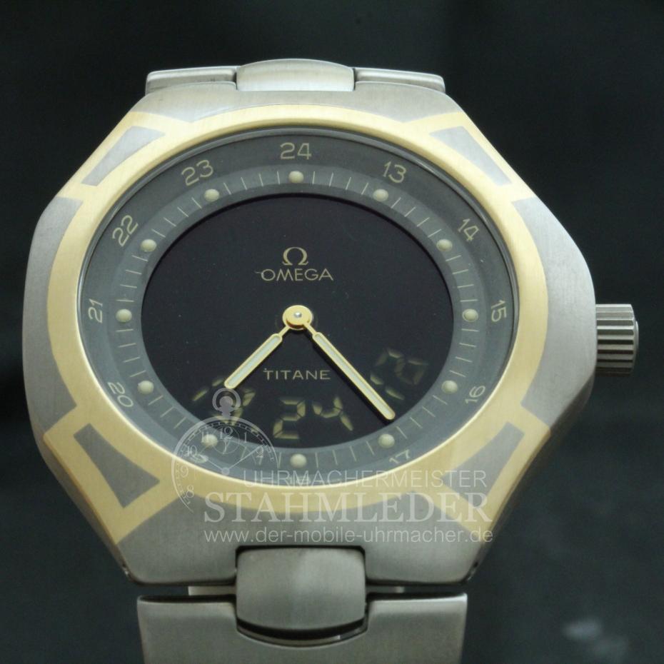 Omega Seamaster Polaris XL Multifunktion Titan 18kt Gold Revision 07/2017