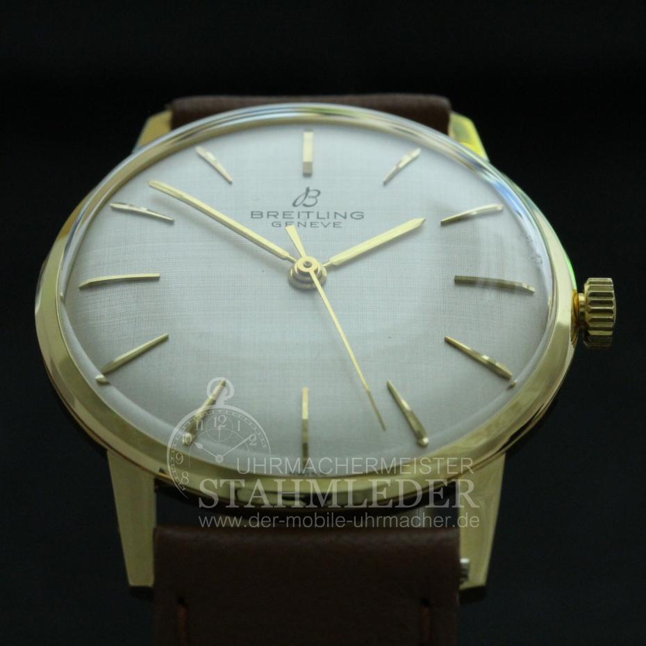 Breitling Automat 750 Gelbgoldgehäuse 1964 Revision 11/2017