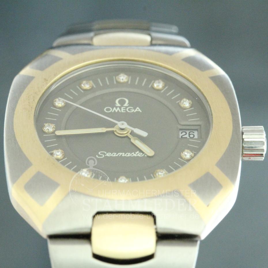 Omega Seamaster Polaris Titan/Gold/Brillanten  Revision 11/2018