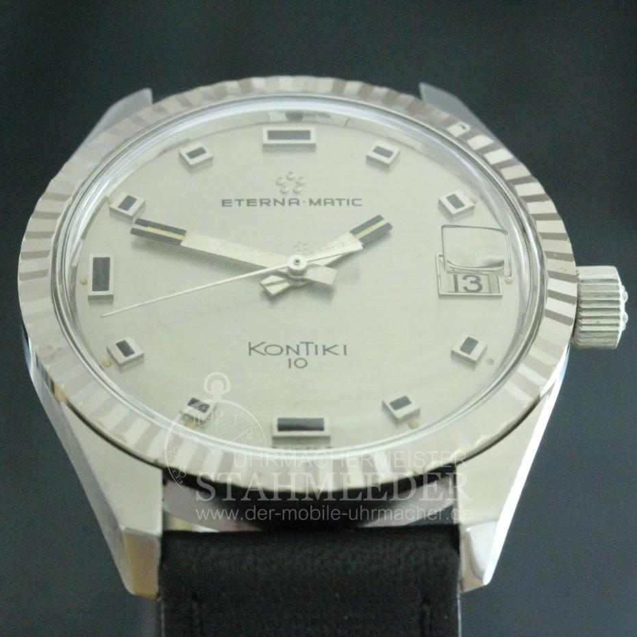 Eterna-Matic KonTiki 10 Stahl Cal.1489K 1968 Rev.11/2018