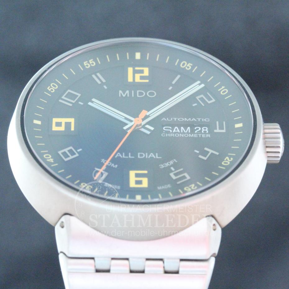 Mido ALL DIAL  Chronometer Automat Titan  Revision 02/2019