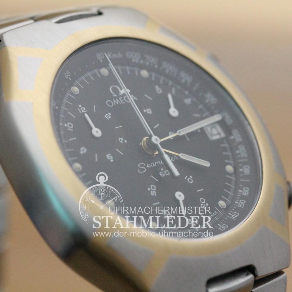 Omega Seamaster Stahl/Gold Chronograph