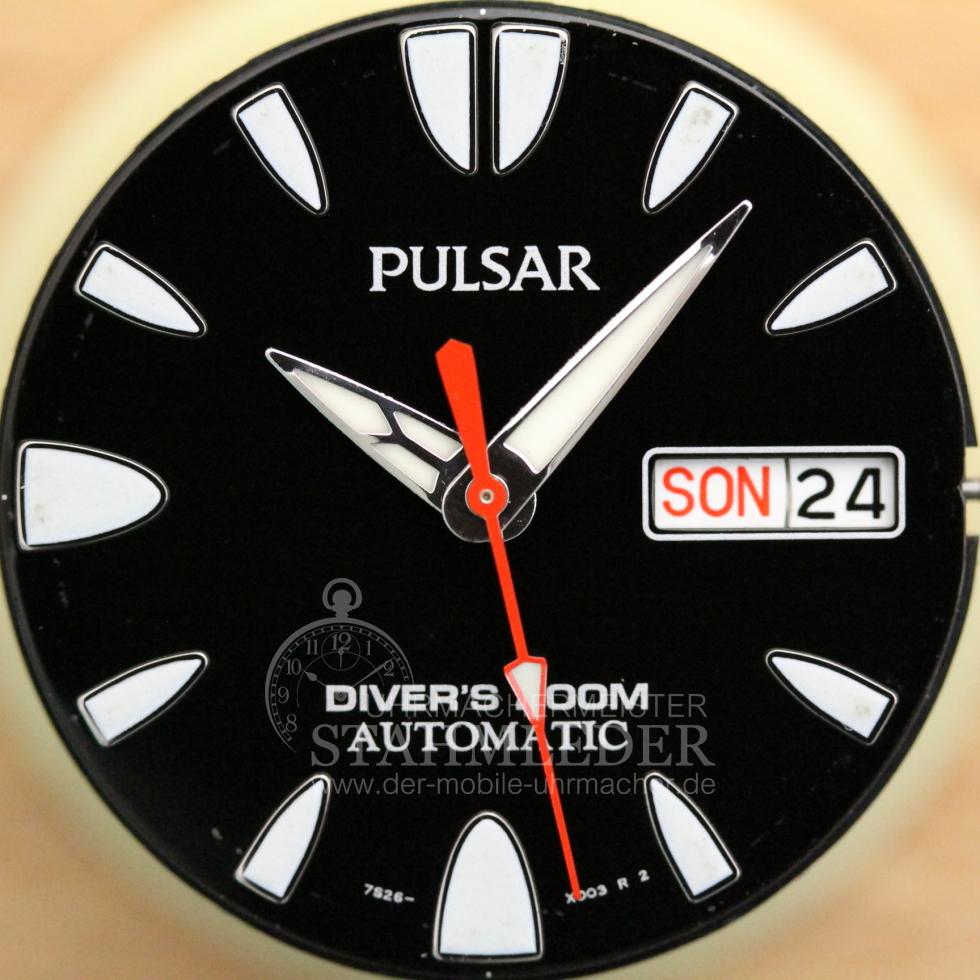 Seiko/Pulsar Taucheruhr Automatik 200 Meter wasserdicht 